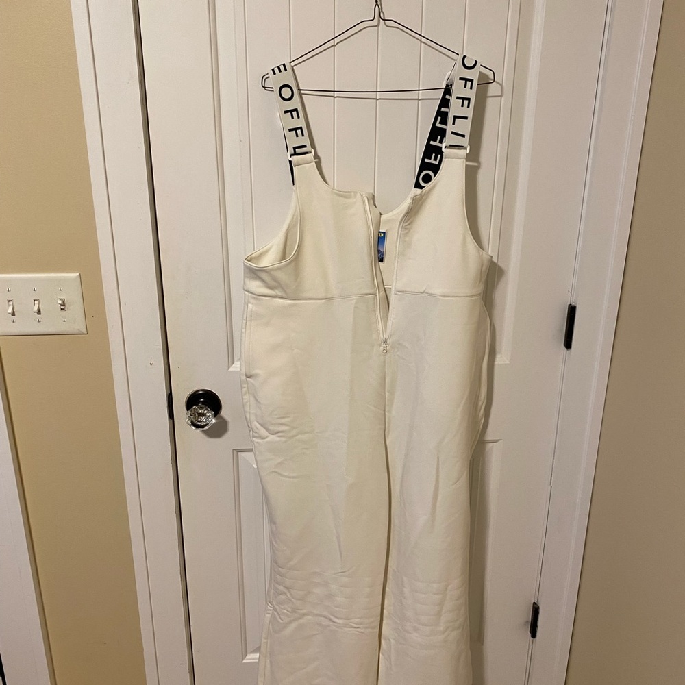 AERIE White snow pants